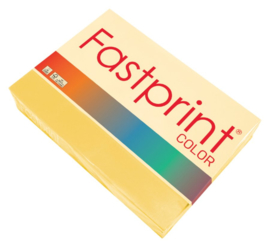 Kopieerpapier Fastprint A4 120gr diepgeel 250vel