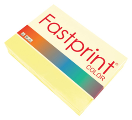 Kopieerpapier Fastprint A4 120gr geel 250vel