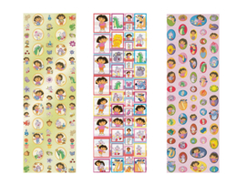 Stickers Dora assortiment