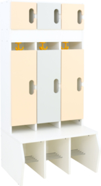 Kameleon garderobe 3 - set 4, wit