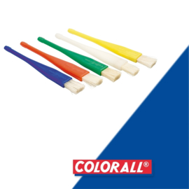 Lijmkwast  colorall  100mm plastic