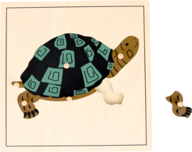 Noppen puzzel schildpad