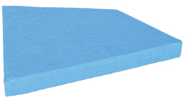 Quadro 2 matras  licht blauw, hoogte 10 cm