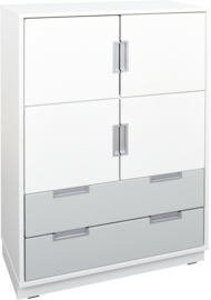 Quadro - L kast met 2 planken