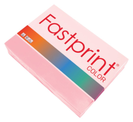 Kopieerpapier Fastprint A3 80gr roze 500vel