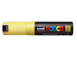 Verfstift Posca brede punt 4.5 - 5.5 mm. geel