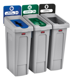 Labelset Slim Jim Recyclestation Nederlands