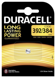 Batterij Duracell knoopcel 1x392/384 alkaline Ø7,9mm 1,5V-45mAh