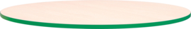 Ronde Quint-tafel 90 cm  40-58cm hoogte verstelbaar groen