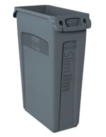 Afvalcontainer Slim Jim grijs 87liter