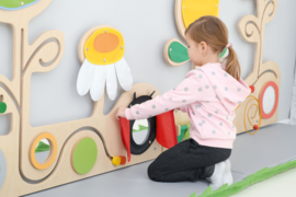 Activiteiten wand - weide met lieveheersbeestje