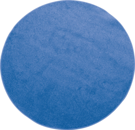 Rond tapijt - diam. 70 cm - blauw
