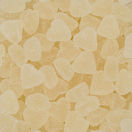 Gebroken witte hartjes met suikerlaag (1 kg) | Joris