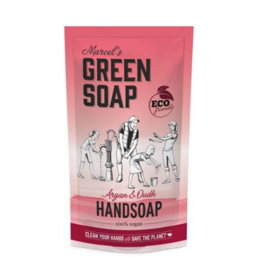 Handzeep: geur argan & oudh |  Marcel's green soap (eco) 500ml