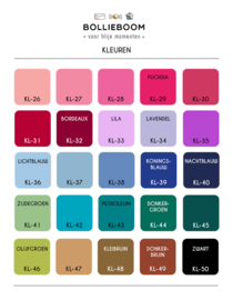 Sticker collectie uni kleuren: bellenblaas (10 stuks)