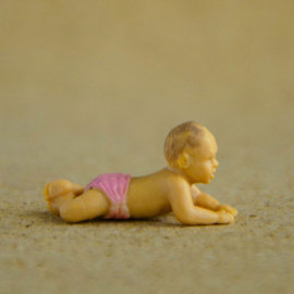Miniatuur baby meisje