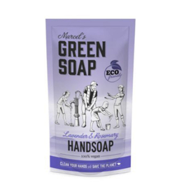 Handzeep: geur lavendel & rozemarijn |  Marcel's green soap (eco) 500ml