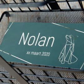 Geboortekaartje Nolan  |  vos