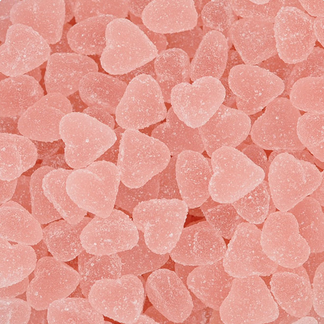 Roze hartjes (1 kg) Joris Alle snoep | Bollieboom