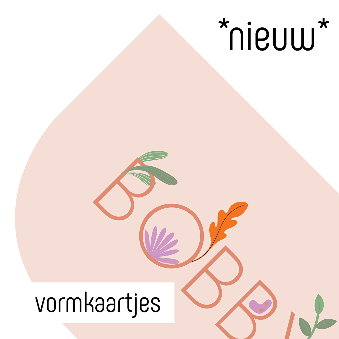 Geboorte vormkaartjes
