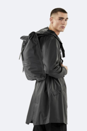 RAINS - Rolltop Rucksack Black