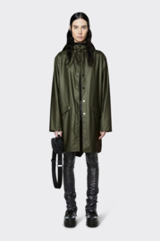 RAINS - long jacket - Evergreen