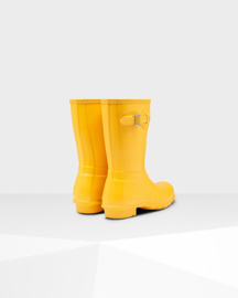 Hunter - Woman's Original Wellington Short Boot Yellow