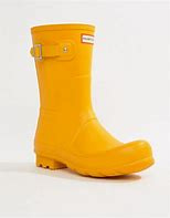 Hunter - Woman's Original Wellington Short Boot Yellow