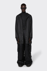 RAINS - long jacket - Black