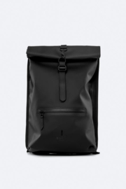 RAINS - Rolltop Rucksack Black