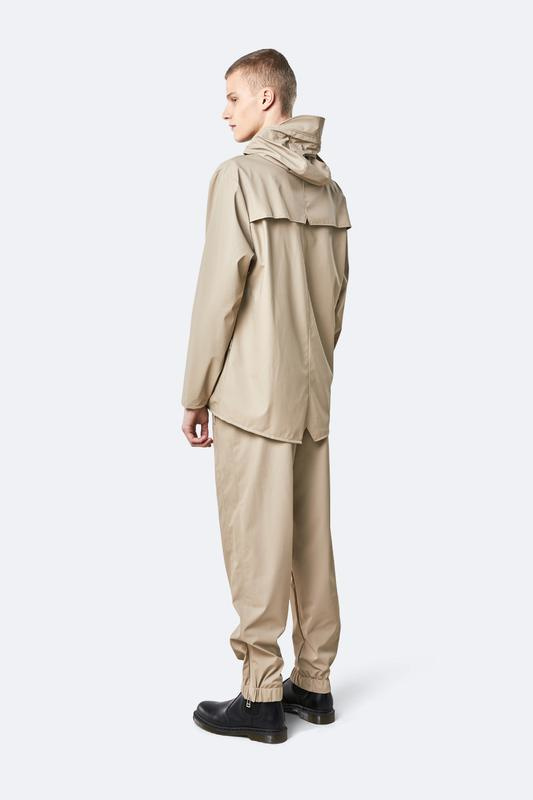 Rains shiny beige cheap