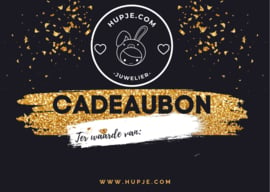 Cadeaubon  juwelier Hupje.com € 10,00 - € 100,00
