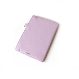 Lederen agenda/notitieboek hoes A5  | color block