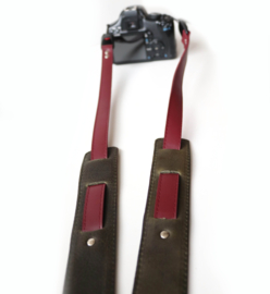Leren camerariem || anchor links