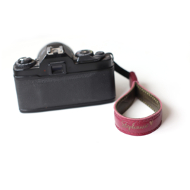 Leren camera polsband | basic