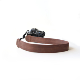 Lederen camerariem | bruin