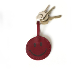 Smiley  sleutelhanger | optioneel met Airtag vakje
