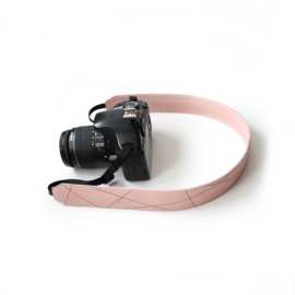 Leren camerariem LLines | roze