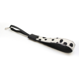 Leren camera polsband | dalmatier