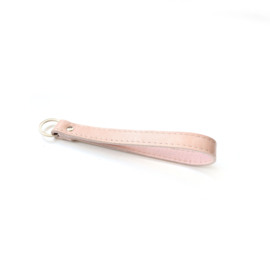 Polsband sleutelhanger | nude roze