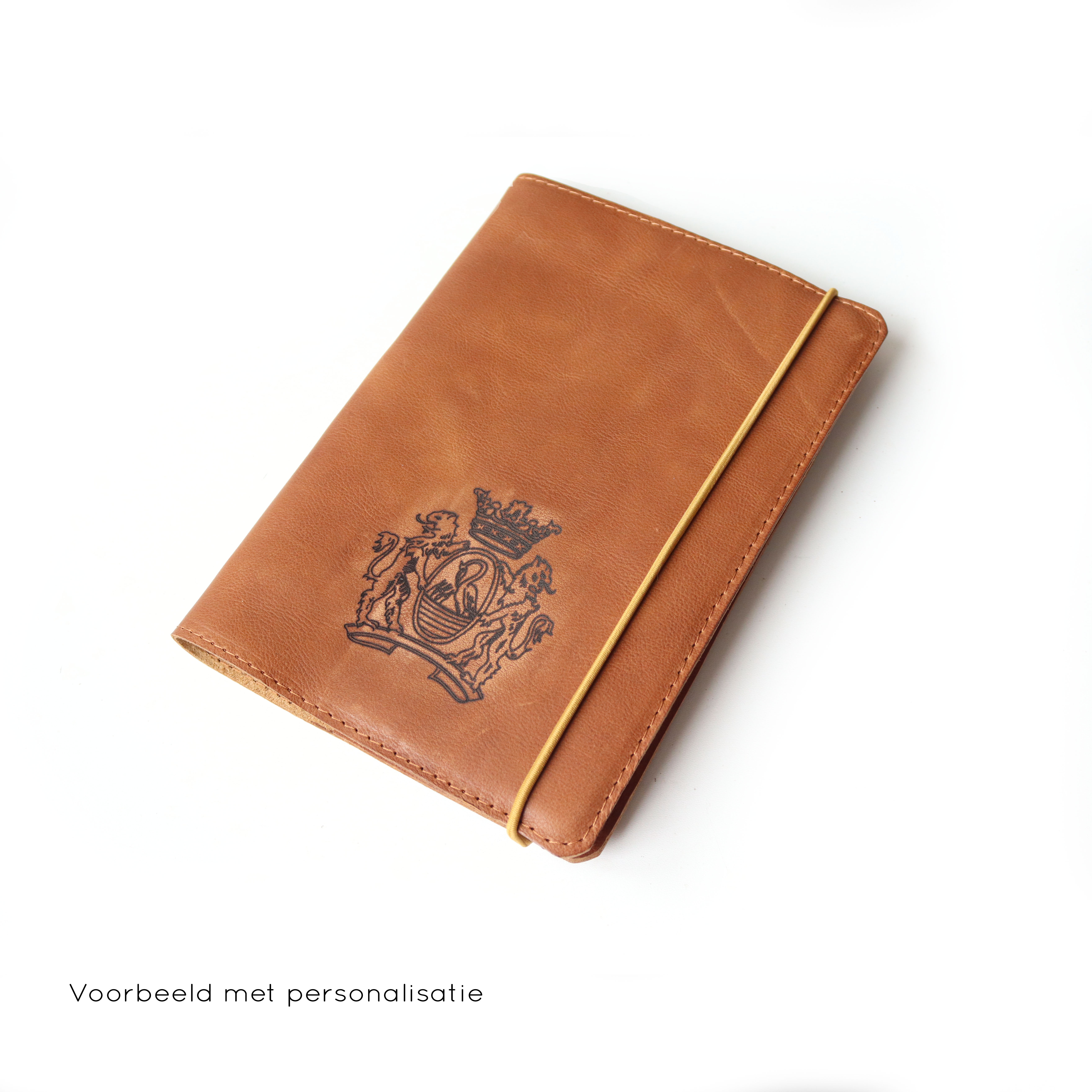 Lederen agenda/notitieboek hoes | basic