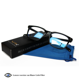 VRi Blauw Licht Filter Bril, Computerbril | Unisex model Noa