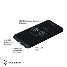 VRi Wireless Charger  | Powerbank X3 Black