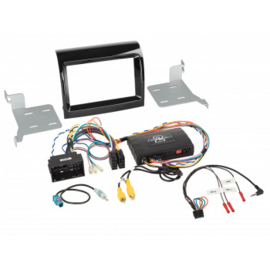 2-DIN INBOUW-KIT + INFODAPTER FIAT DUCATO / CITROËN JUMPER / PEUGEOT BOXER (250*) 2016-> PIANOLAK Z