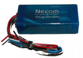 NECOM High/Low converter met remote