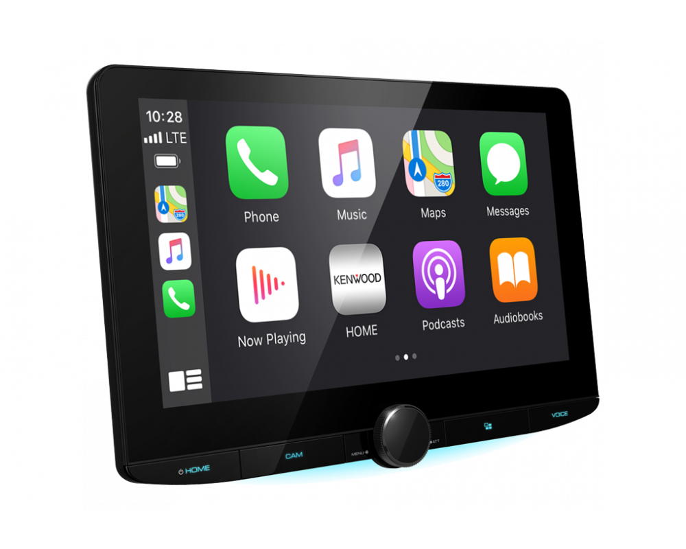 Kenwood DMX5623DABS - 10" HD Zwevend scherm - Draadloze carplay + Android Auto