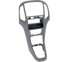 2-DIN PANEEL INBAY® OPEL ASTRA 2009-2016 KLEUR: PERL ZWART/PLATINA ZILVER/TITANIUM GRIJS