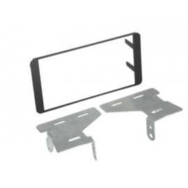 2-DIN PANEEL SUBARU BRZ - TOYOTA GT-86 2012-2018 KLEUR: ZWART