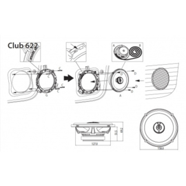 JBL Club 622