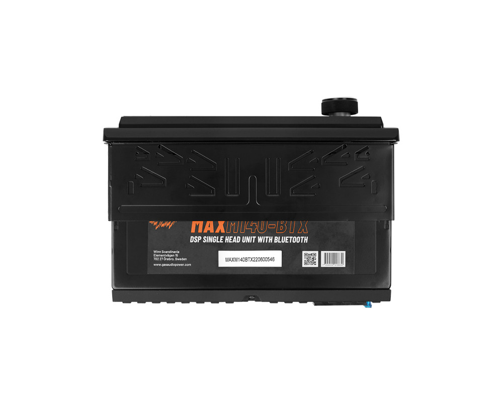 GAS MAX 1DIN BT, AUX, USB, APP, DSP, RDS